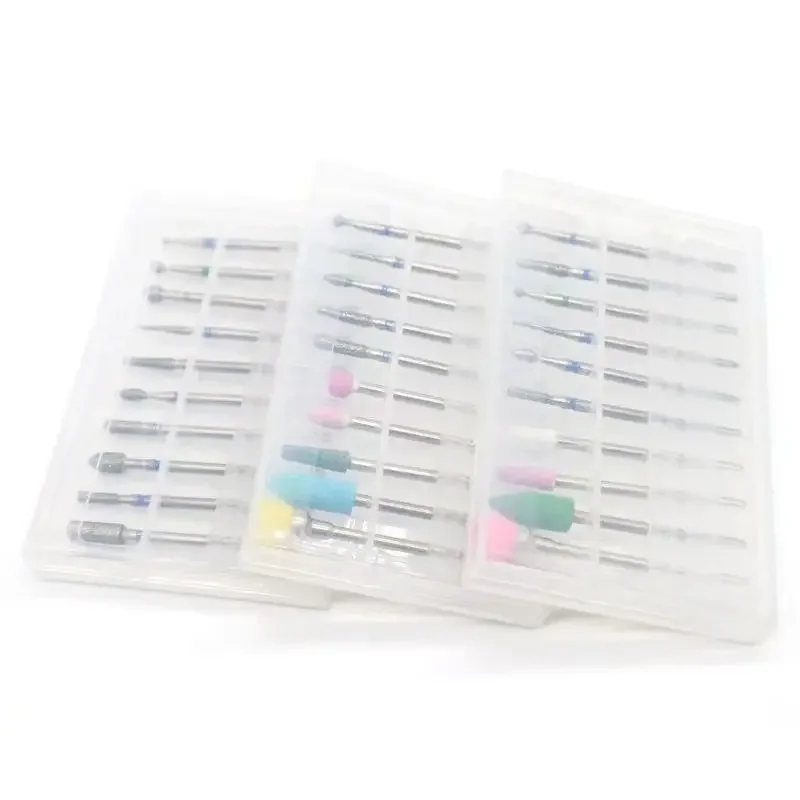 Набор насадок для полировки ногтей из вольфрамового сплава