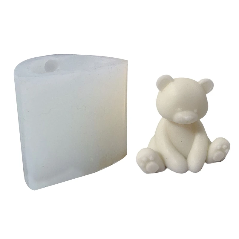 

Chocolate Candy Mold Cute Bear Cartoon Resin Epoxy Mold DIY Reusable BPA Free
