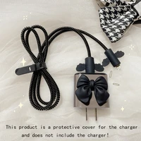 usb data cable winder cable protectors set for iphone 11 12 13 pro max 18w 20w fast charging head protector data line protection
