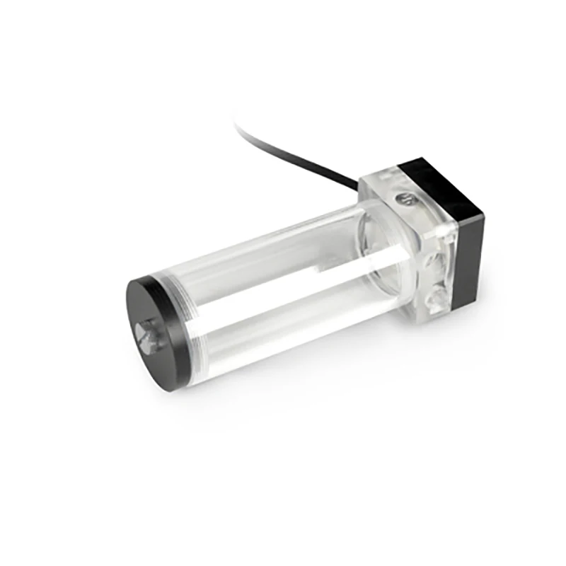 

65mm 130mm 190mm Water Cooled Pump P69X-D Acrylic Reservoir G1/4 Threads PWM Speed DC12V Computer Liquid Cooling