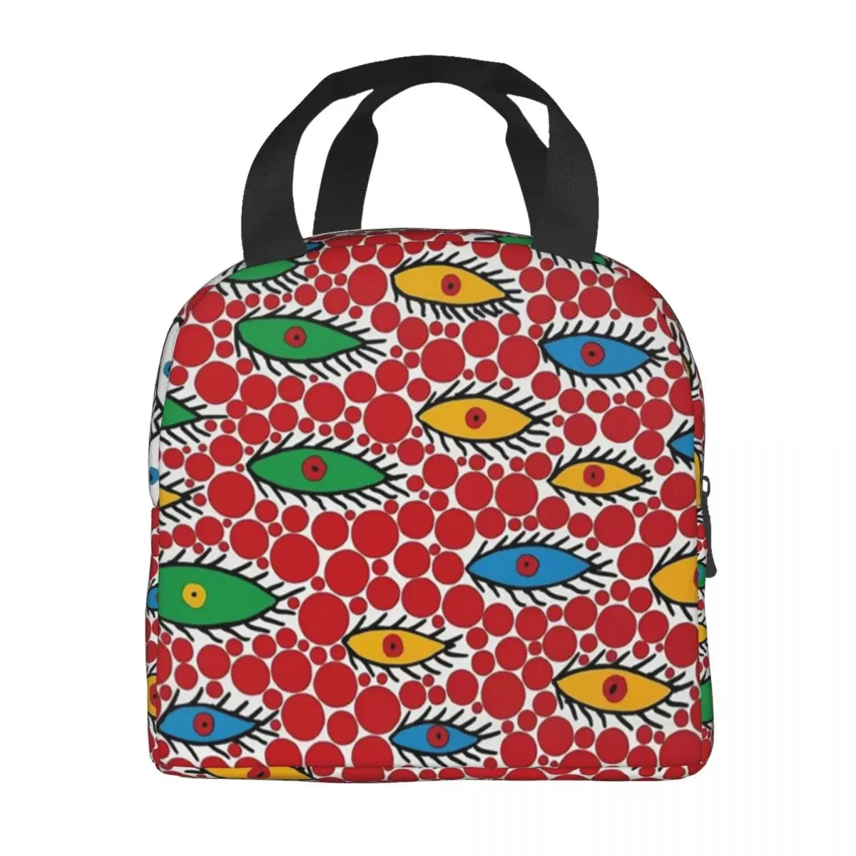 Yayoi Kusama летающие глаза сумка для ланча женщин абстрактное искусство
