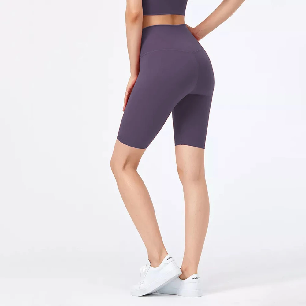 Lulu Align High Rise Short with Pockets 8'' Cycling Shorts Women's Summer Fitness Shorts for Yoga Sports Leggings for Women