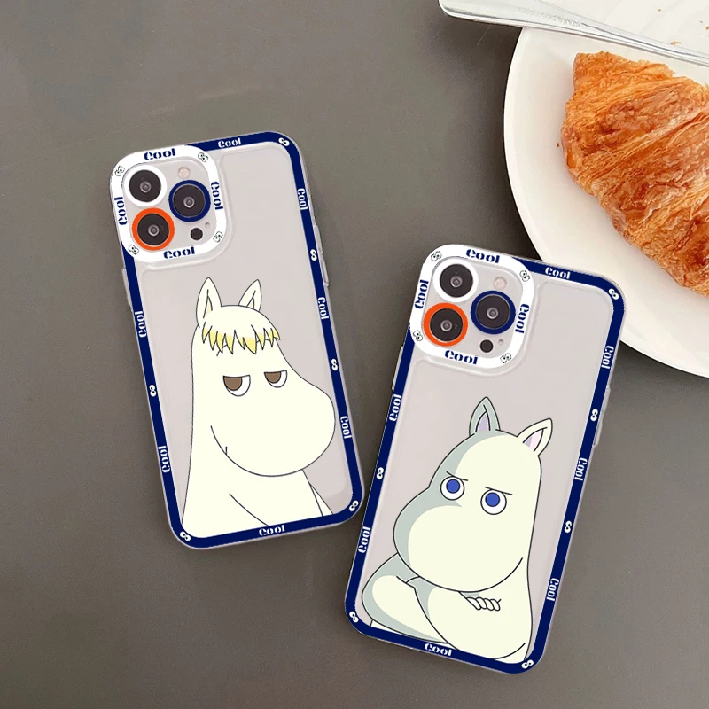 

Cartoon Hippo Phone Case for iPhone 11 12 13 Mini Pro Max 14 Pro Max Case shell