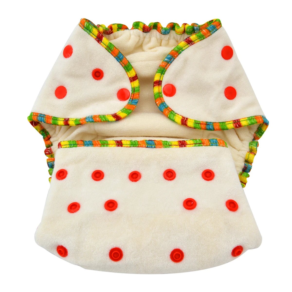 Подгузник ALVABABY из бамбука многоразовый тканевый подгузник простой в