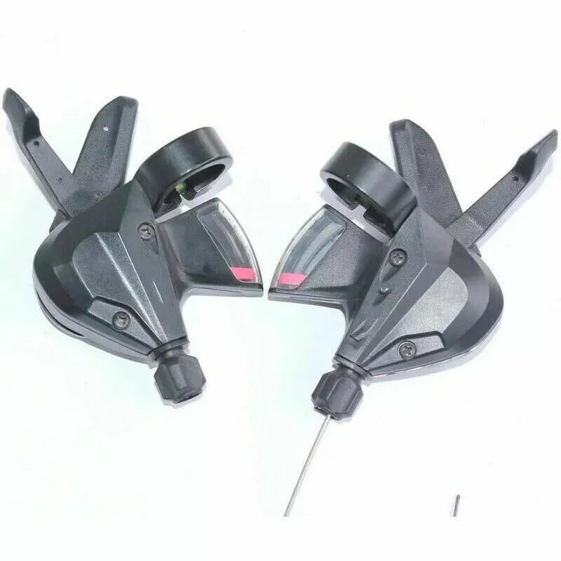 

1 Pair Bicycle Shifters Hot Sale Gearshift Levers Bike Left/Right Shifter 3/8-speed For-Shimano Altus SL-M Gearshift 3x8 Replace