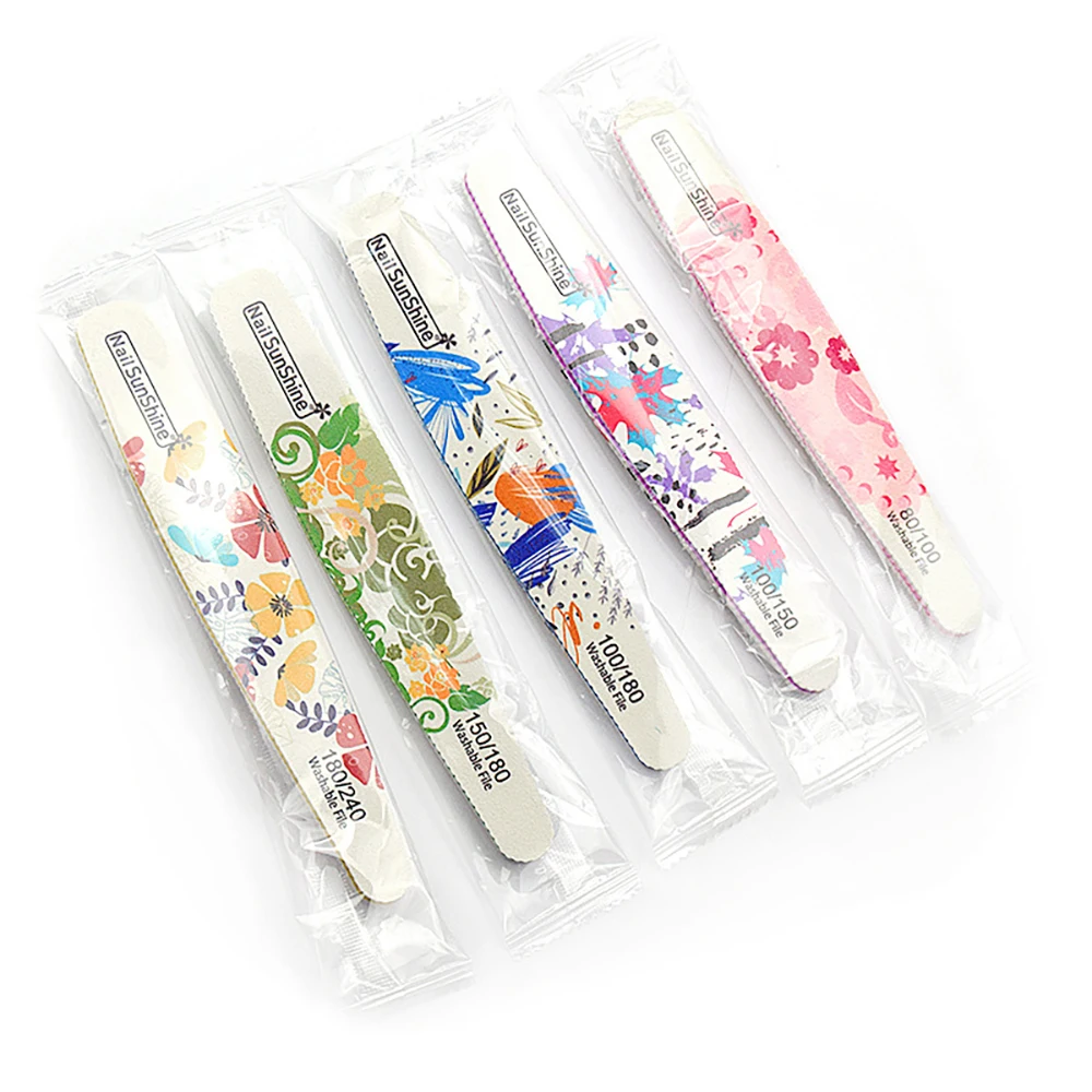 

Nail File 80 100 180 Water Droplets Lime Nails Art Files Polish Strip Accesorios Filer Grinding Manicure Tools 10 Pcs/lot Balck