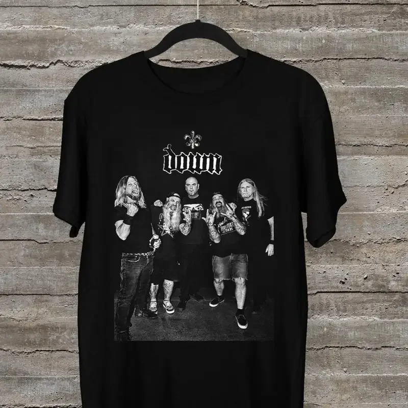 Фото НОВАЯ футболка Down Band Member For Fan черного цвета, все размеры, AR1286 №1