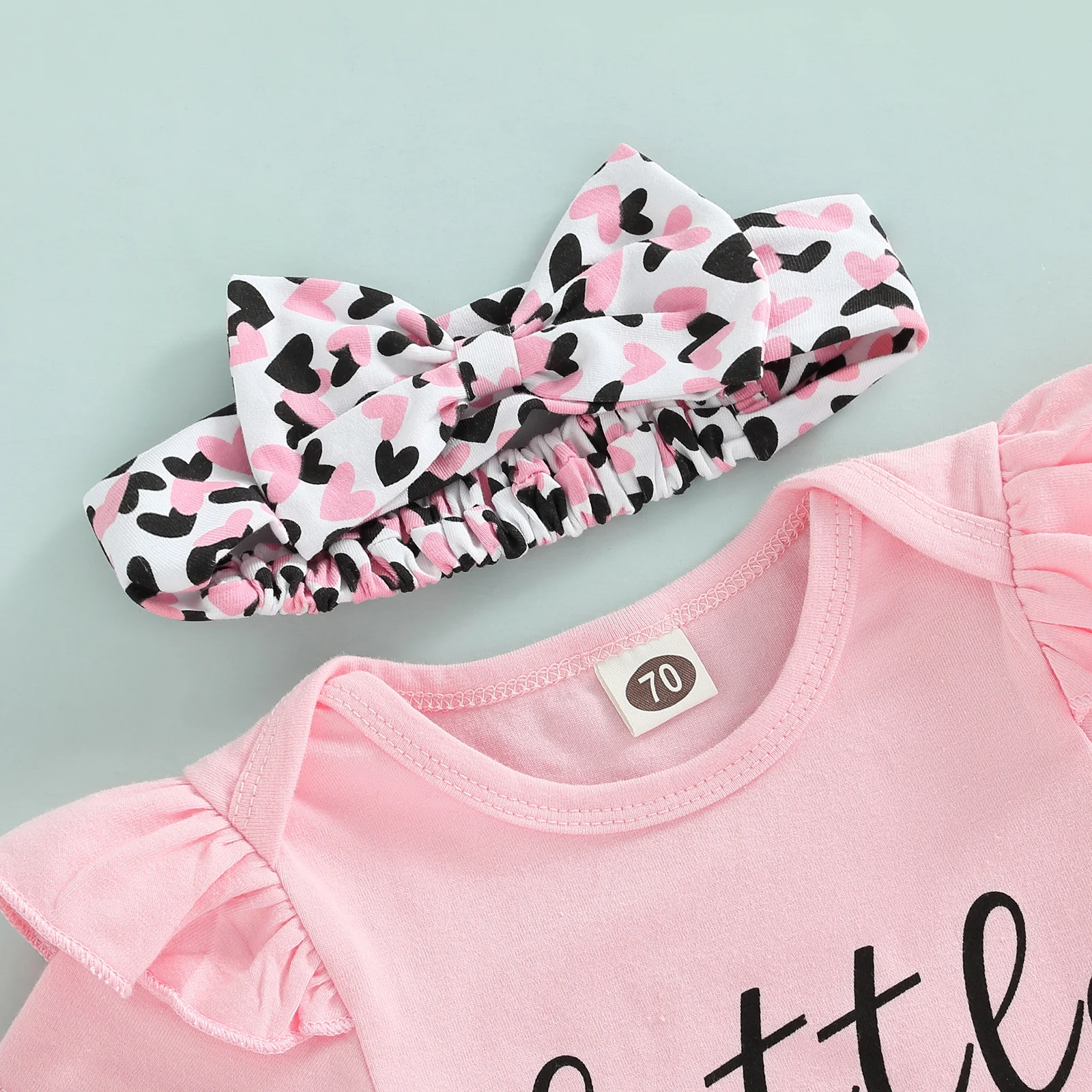 Костюм с короткими брюками для новорожденных девочек комбинезон коротким