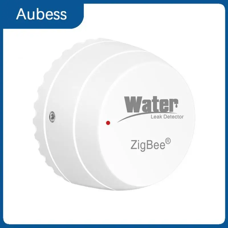 

Датчик воды Zigbee с длительным сроком службы батареи, умный датчик для работы с приложением, с напоминанием о низком заряде батареи, умный датчик прожектора воды Tuya Zigbee