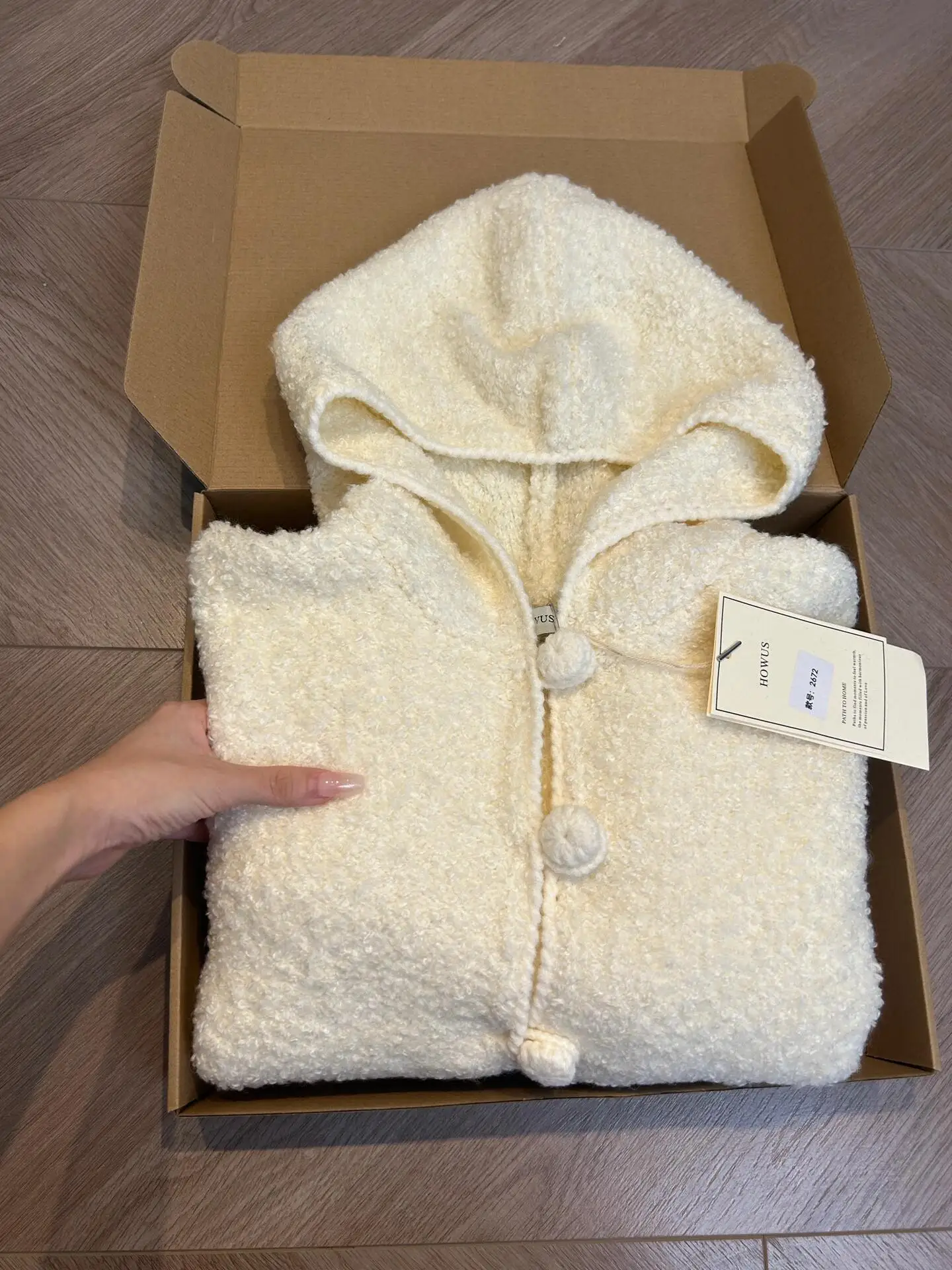 Осень-зима 2023 новый корейский свитер с капюшоном вязаный кардиган женский