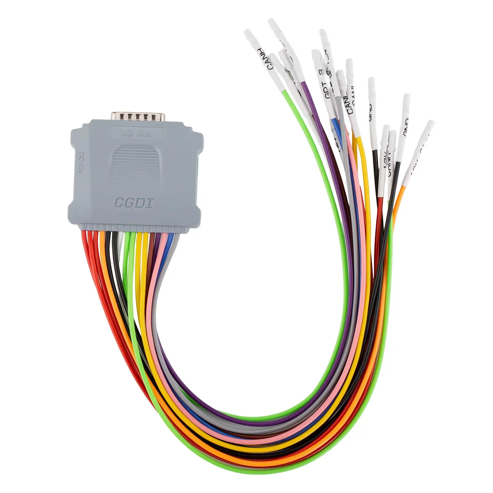 Фото Новый адаптер-кабель CGDI CG Super DB15 (16-контактный) для FC200 с новым контроллером 12В и GPT-4 для чтения и записи ЭБУ (модель 2026 года) №2
