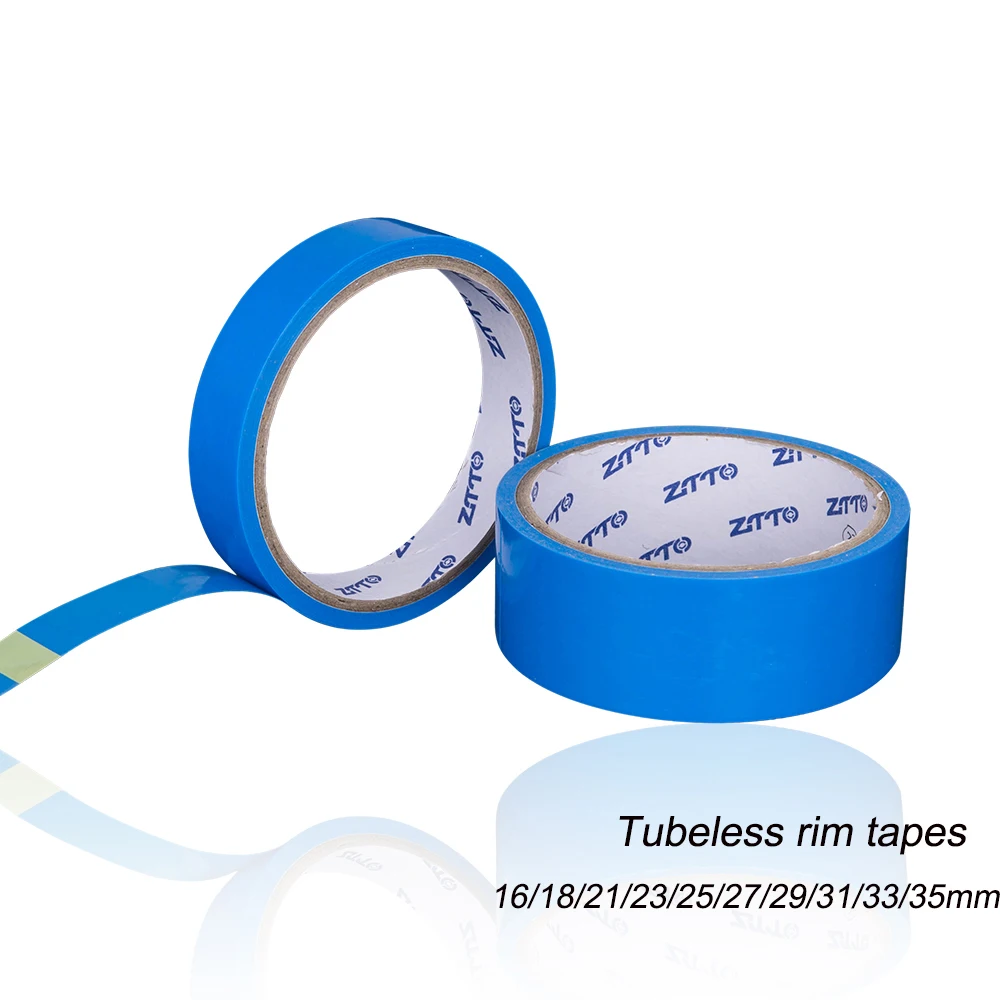 ZTTO MTB Road Bike 10m Tubeless Rim Tapes Rim Strips Width 16/18/21/23/25/27/29/31/33mm for 26 27.5 29 Inch 700c Bicycle Wheel