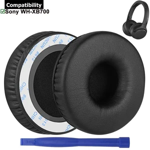 1Pair Replacement Earpads Ear Pads Muffs Cushions Repair Parts for Sony WH-XB700 WHXB700 WH XB700 He in Pakistan