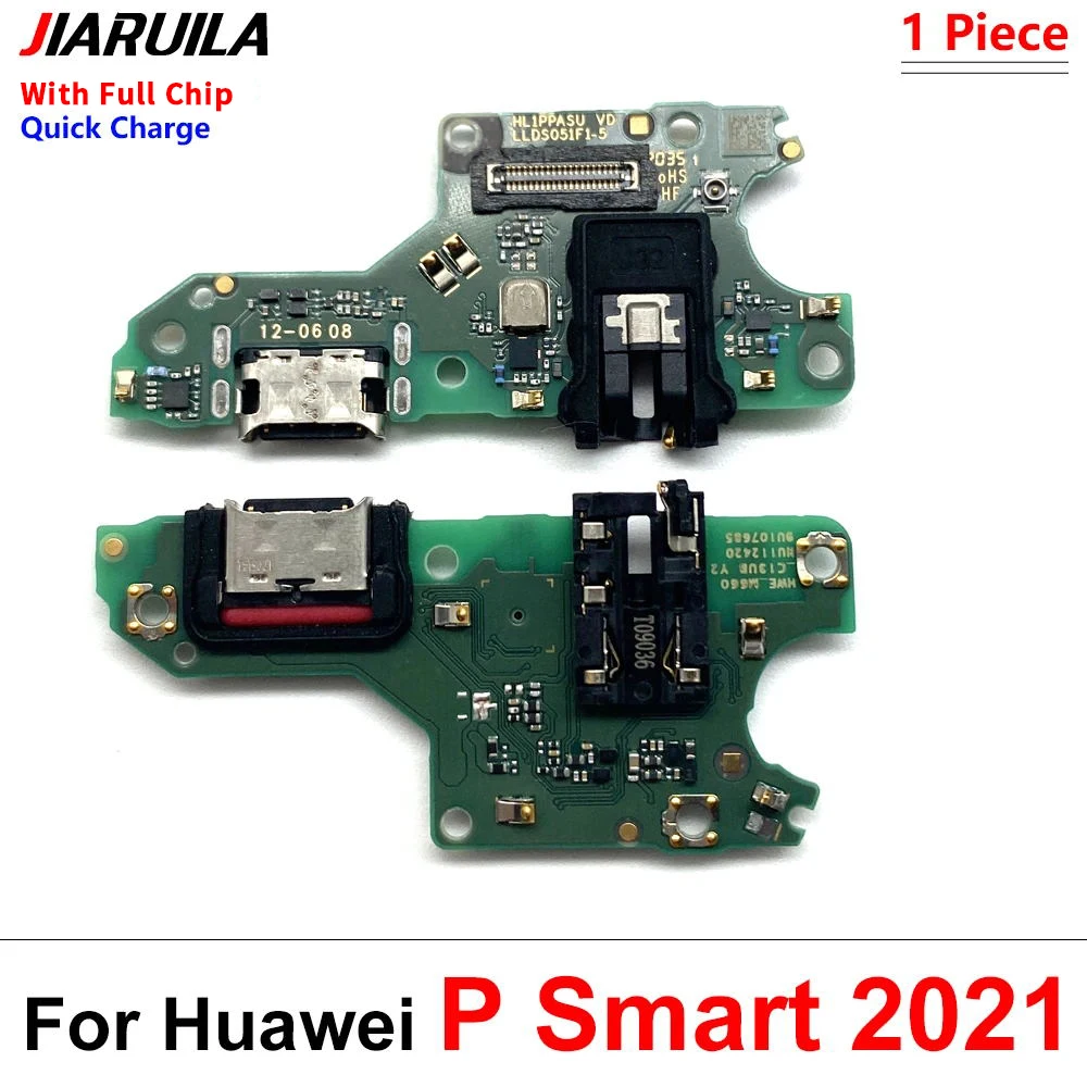 Фото Новинка для Huawei P Smart 2019 P Smart Plus 2019 P Smart 2021, USB-порт, разъем для док-станции, зарядная плата, гибкий кабель с микро №2