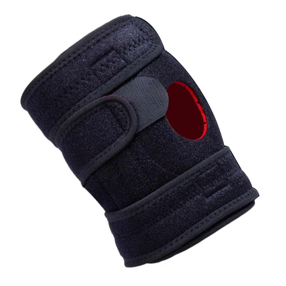 

Adjustable Knee Pad Patella Strap Knee Pad for Running ( Black )