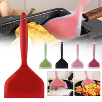 kitchen cookware spatula non stick pan fried egg nougat silicone spatula kitchen spatula wide pizza cooking tool spatula