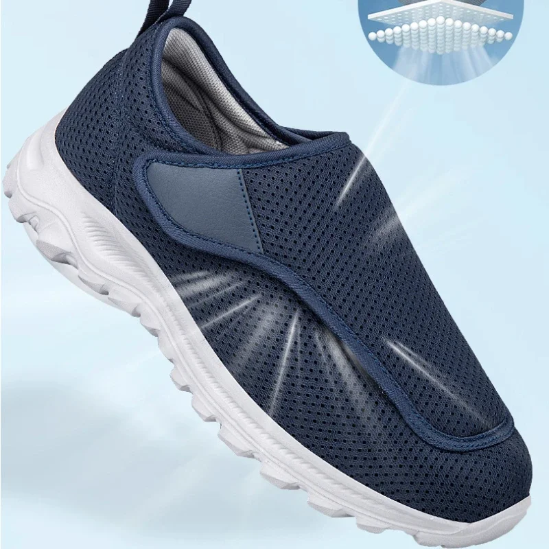 XIHAHA очень широкая мужская и женская обувь для диабетиков регулируемая