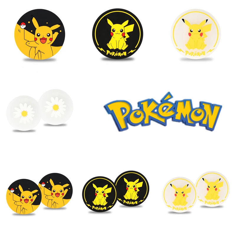 

Нескользящий коврик в виде мультяшного покемона на чашку воды, милое украшение для двери, принадлежности для хранения, автомобильные аксес...