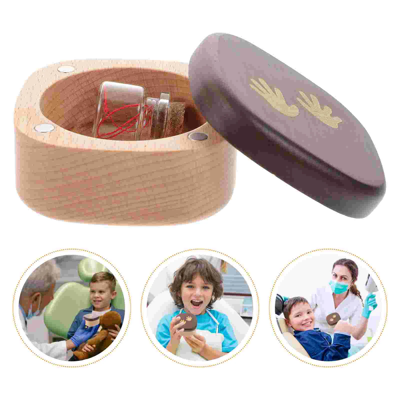 Tooth Fairy Box Tooth Holders for Kids Keepsake Baby Memory Box for Lost Teeth