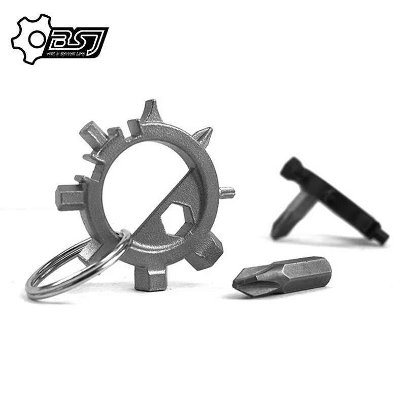 

Bicycle Biking Cycling Repairing Outdoor Multi Tool Multifunctional Philips Slotted Screwdriver Multipurpose Multitool Fixing