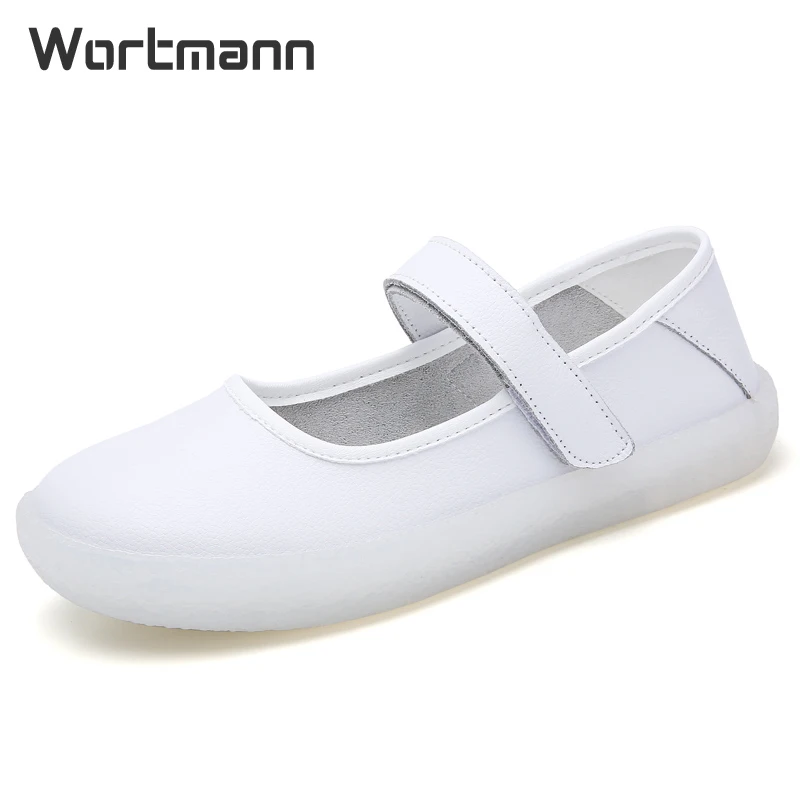 

Wortmann Women's Summer Casual Breathable White Nurse Shoes Comfortable and Stylish Footwear For All Day Wear
