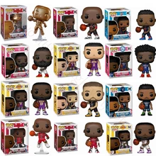 Funko 마이클 조던 액션 피규어, PVC 컬렉션 모델 인형 장난감, 슈퍼 농구 스타 12 패턴, 54 #56 # 르브론 제임스 커리