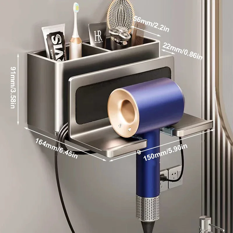 

Настенный органайзер для фена Dyson