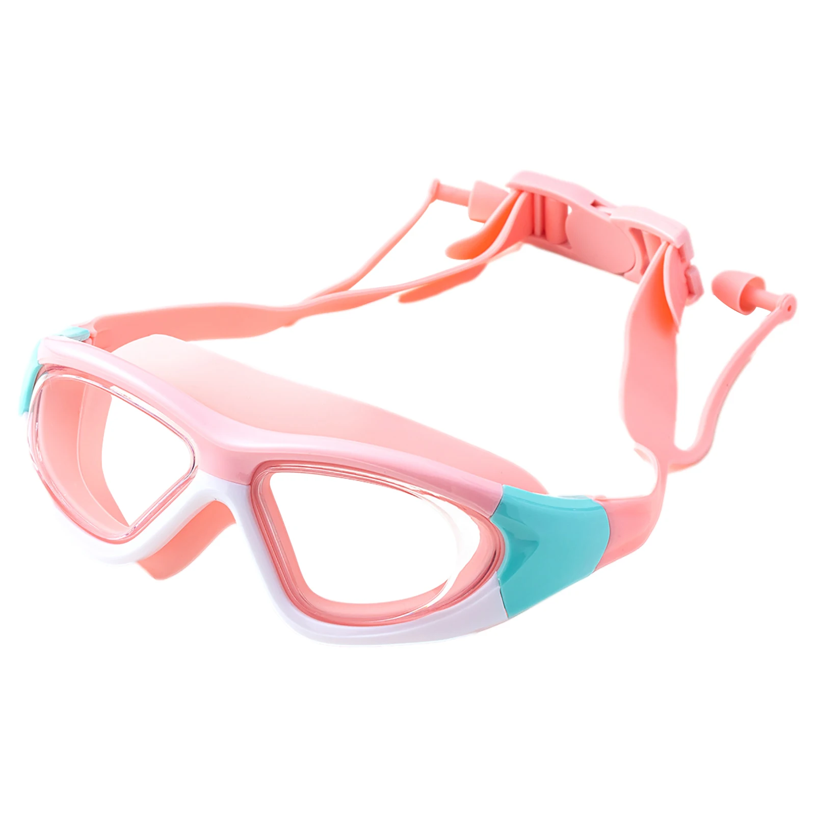 

Silicone Kids Swimming Goggles Silicone Anti-Fog Swimming Goggles Waterproof No Leaking Swimming Goggles Quick-Adjustable