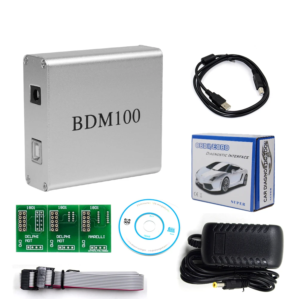 Фото Для VSTM NEWLY BDM100 V1255 Профессиональный ECU ECU Flasher Чип-тюнинг Программатор Интерфейс BDM 100 ECU Flasher Code Reader OBDII №2