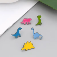 dinosaur enamel pin for men cute animals brooches cartoon badge pins for backpacks gift aesthetic accessories free shipping