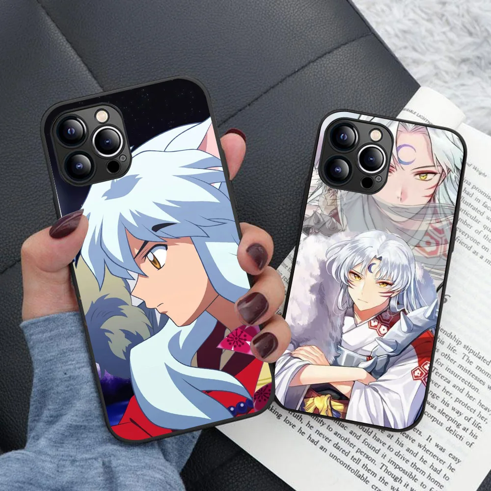 Черный чехол B-36 Inuyasha Sesshomall для Realme C3 C21 C12 9i C21Y C25Y C15 C25S 8i C20A C25 C2S C20 C2 8 Pro Plus 5G