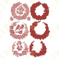 ready or not collection pansy wreath fleur 2022 new metal cutting dies scrapbook diary decoration embossing template handmade