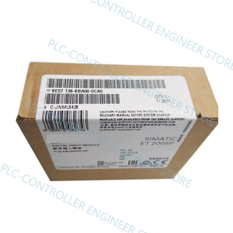 

Новый в коробке контроллер PLC 24 часа в течение отгрузки 6ES7 136-6BA00-0CA0