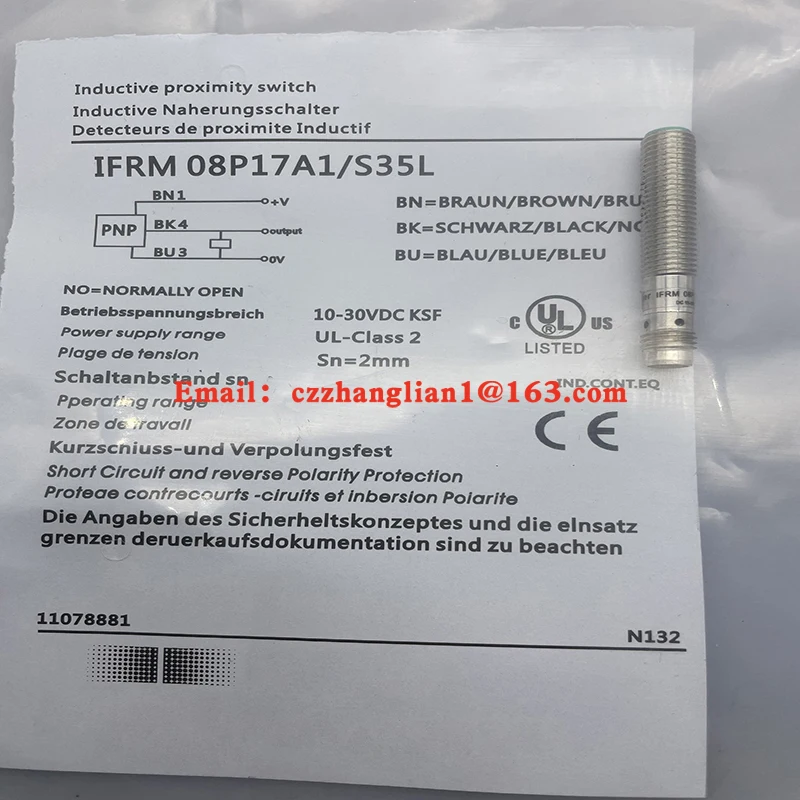 Совершенно новый Бесконтактный переключатель IFRD 08P37A1/S35L 08N37A1/S35L Полный модели