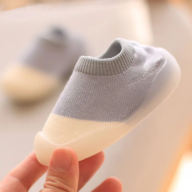 

Baby Socks Shoes Infant Color Matching Cute Kids Boys Doll Soft Soled Child Floor Sneaker BeBe Toddler Girls First Walkers