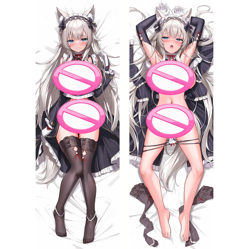 Кошачье ухо Fran Dakimakura 2WAY Шарнирный чехол для тела Аниме Подушка Чехлы подушек