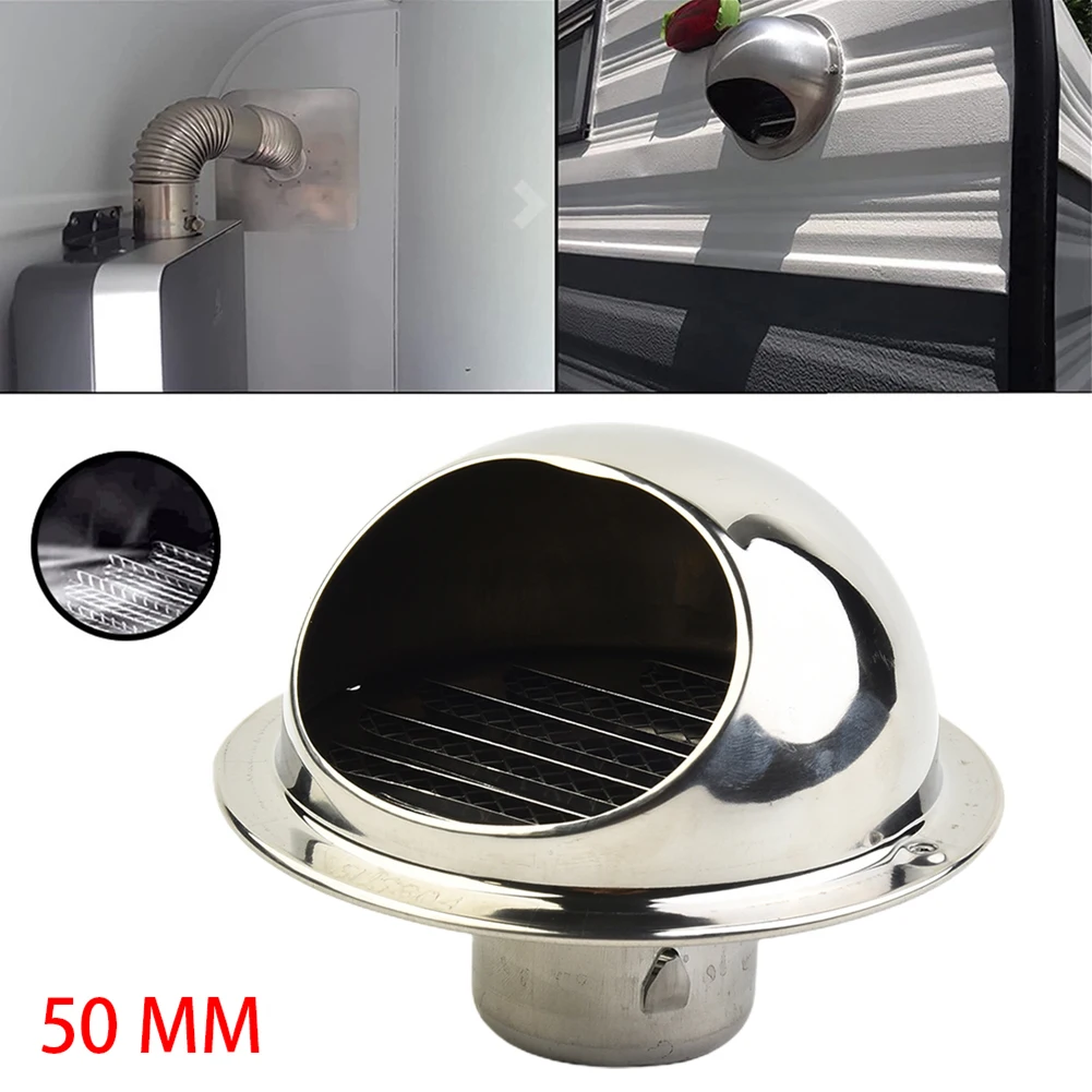 

Round Vent Outlet Air Vent Grille Tumble Dryer Vent Pipes / Hoses Durable Practical Stainless Steel Pest Control