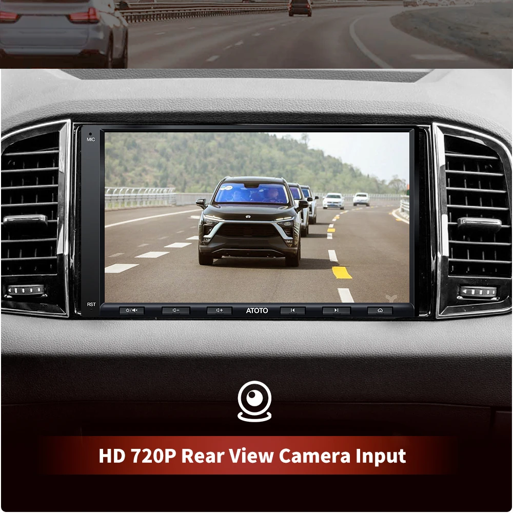 Мультимедийная магнитола ATOTO Автомобильная система на Android с 7-дюймовым сенсорным