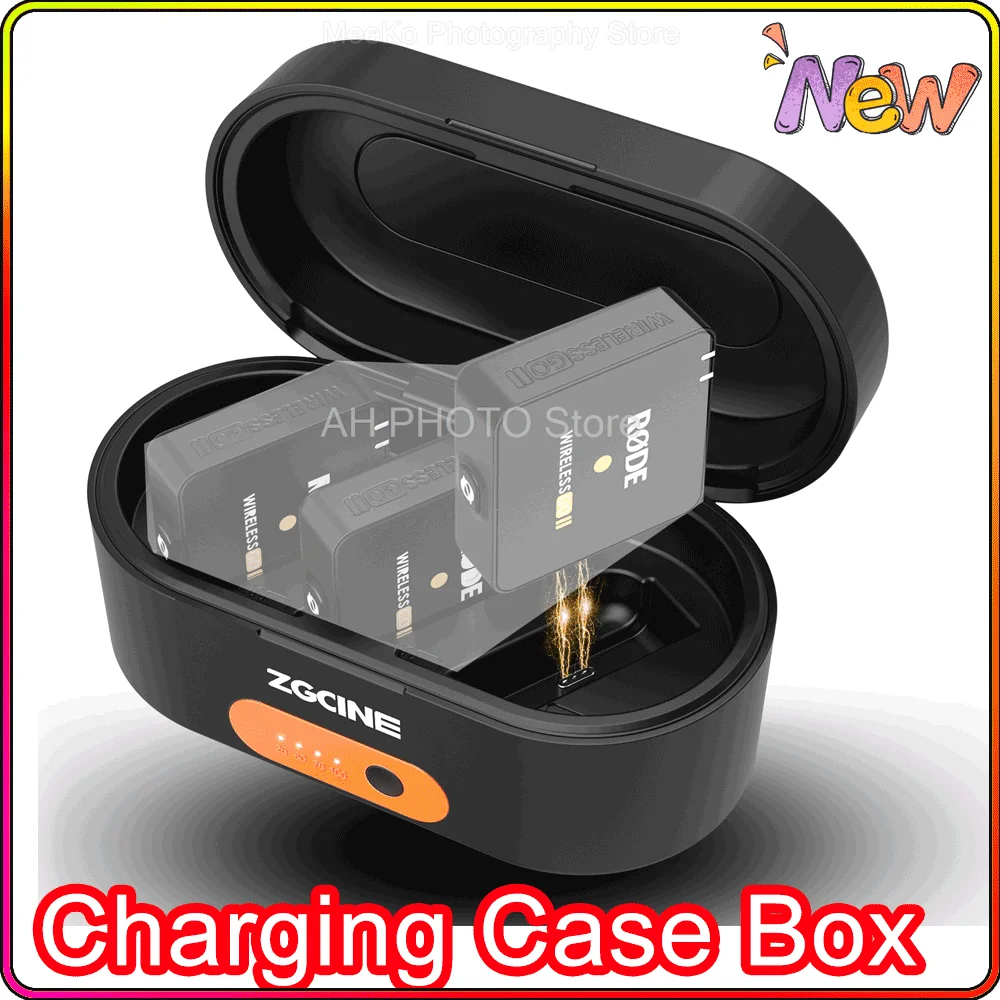 

Внешний аккумулятор ZGCINE ZG-R30 для Rode Wireless GO I II Mic со встроенным аккумулятором 3400 мАч, портативный внешний аккумулятор для быстрой зарядки