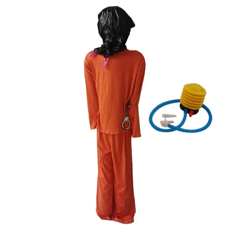 

Handcuff Prisoner Costumes Prisoner Costumes For Haunted House Festive Atmosphere Decoration Accessory For Cosplay Halloween