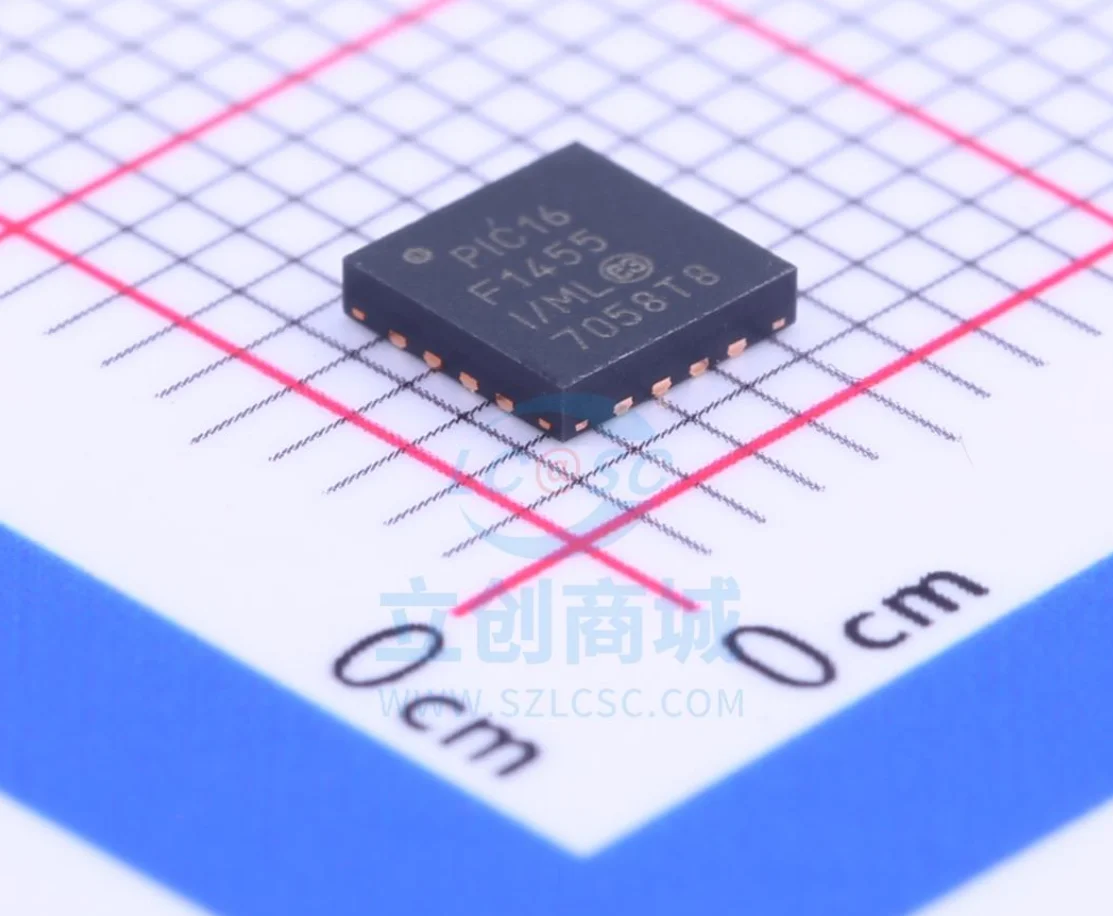 

100% New Original PIC16F1455-I/ML Package QFN-16 New Original Genuine Microcontroller (MCU/MPU/SOC) IC Chi