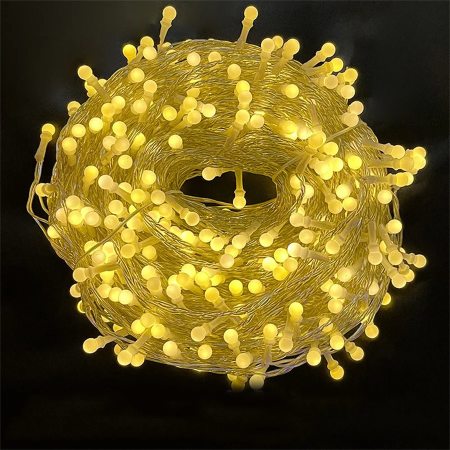 Рождественская гирлянда меняющая цвет 50 м