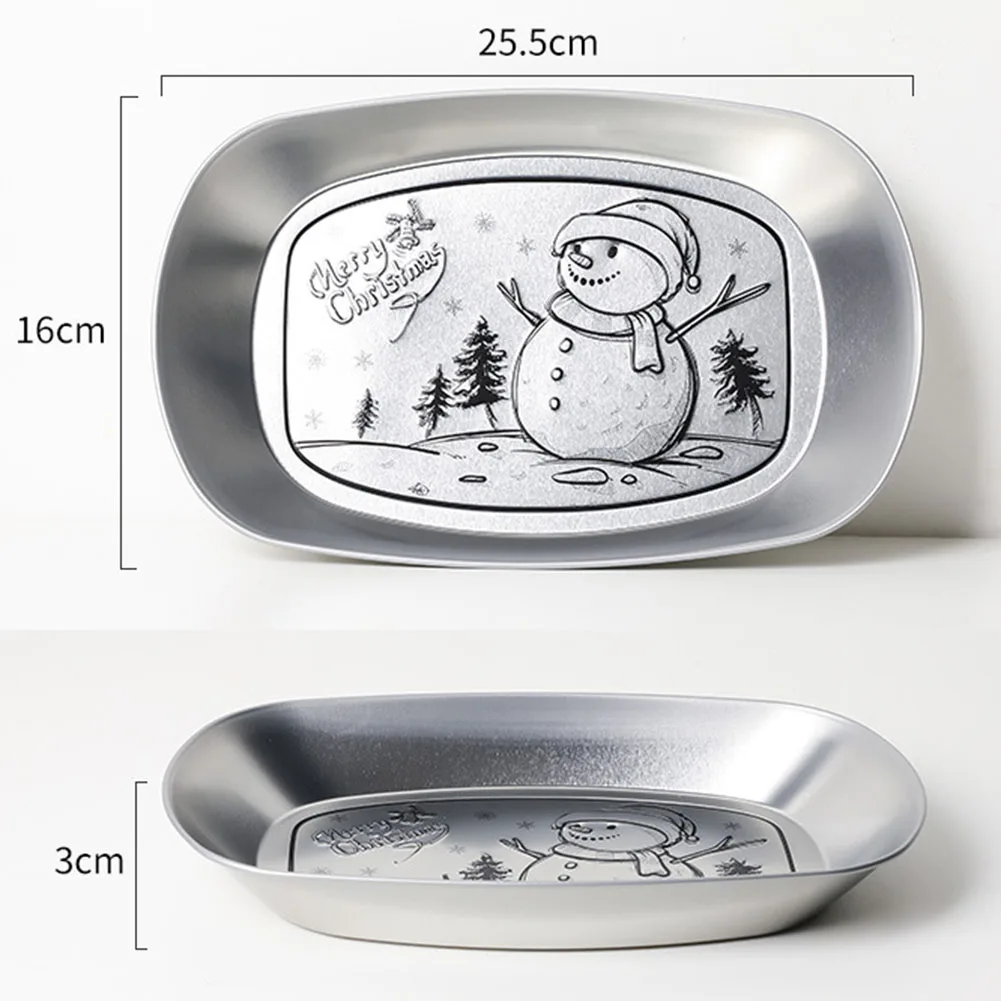 

Dinnerware Iron Tray Dining Kitchen Brand New Durable High Quality Practical Reusable Strong Sturdy Bread Candy