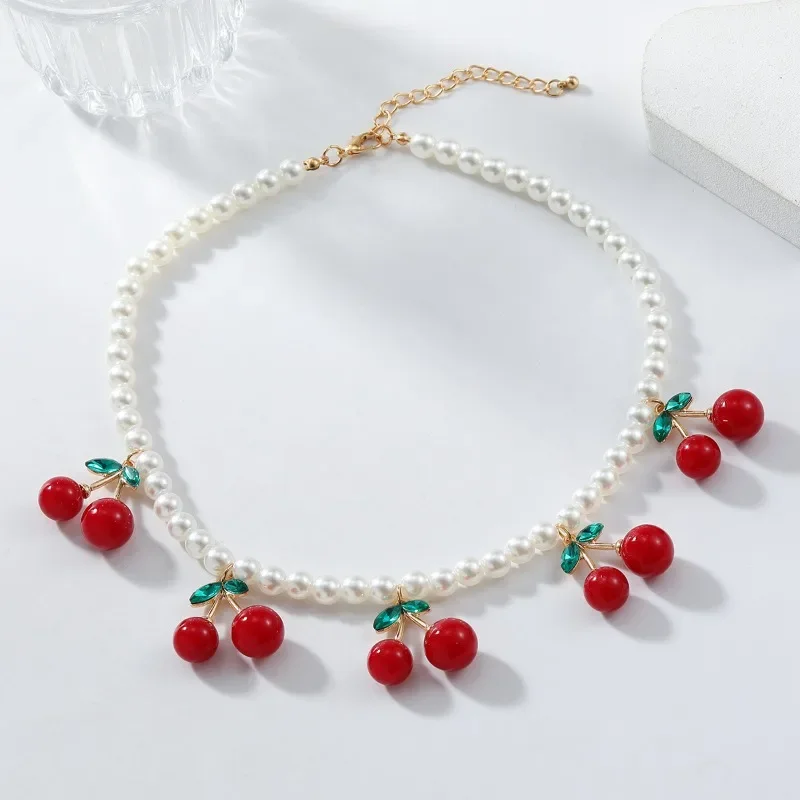 Ожерелья с жемчугом Draweye для женщин милые корейские модные колье-чокеры