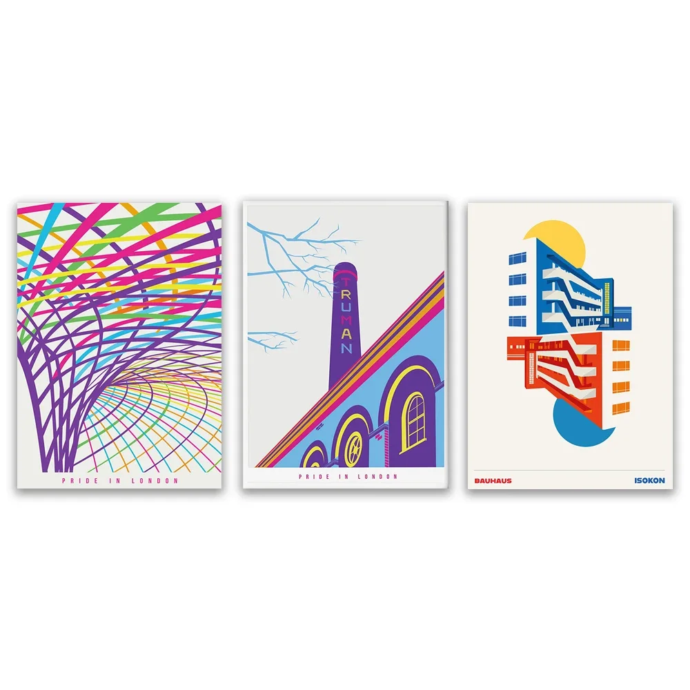 Гордость Лондона Крест Короля Бвоварня Старого Труммена Искракона Плакат