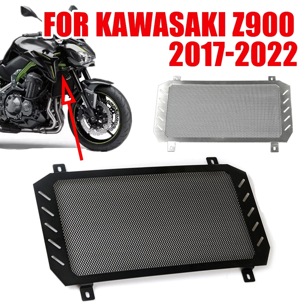 

For KAWASAKI Z900 Z 900 2017 - 2022 Motorcycle Accessories Radiator Grille Cover Guard Grill Protection Protetor Mesh Net Fender