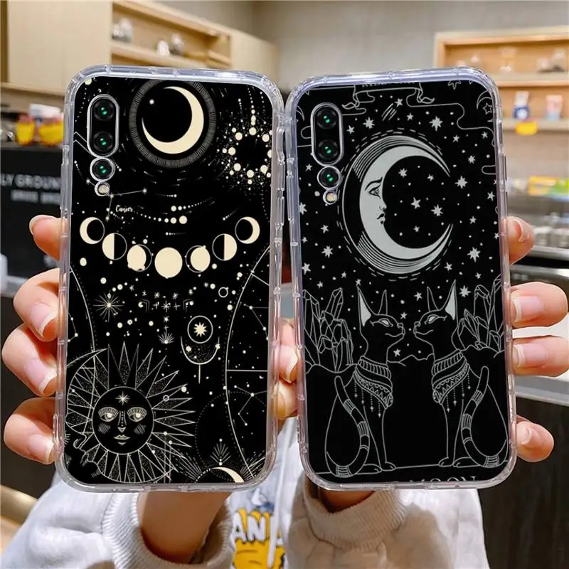 

Death Tarot Phone Case For Xiaomi 11 Redmi Note 11pro5G 8T 9A 9S 12S K30 10T Pro Ultra K40pro Transparent Case