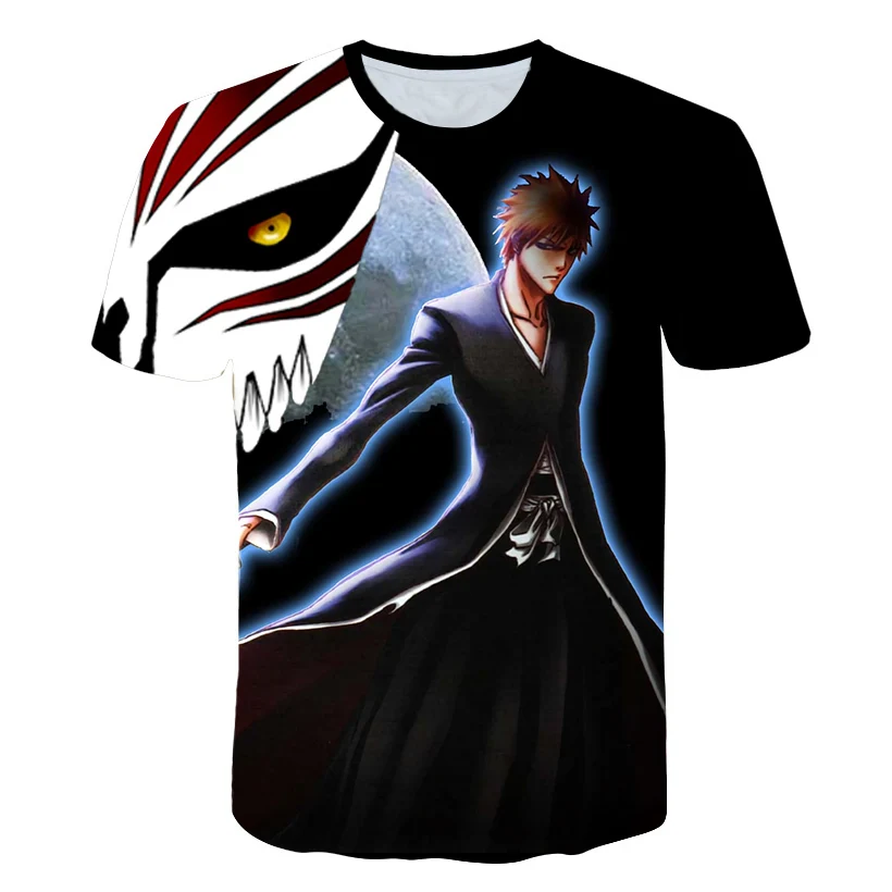 

2022 Cartoon Anime 3D T-Shirts Boys Girls Kids Streetwear Printed T-Shirts Boys Kids Cool Tops T-Shirts 3-14 Years Old