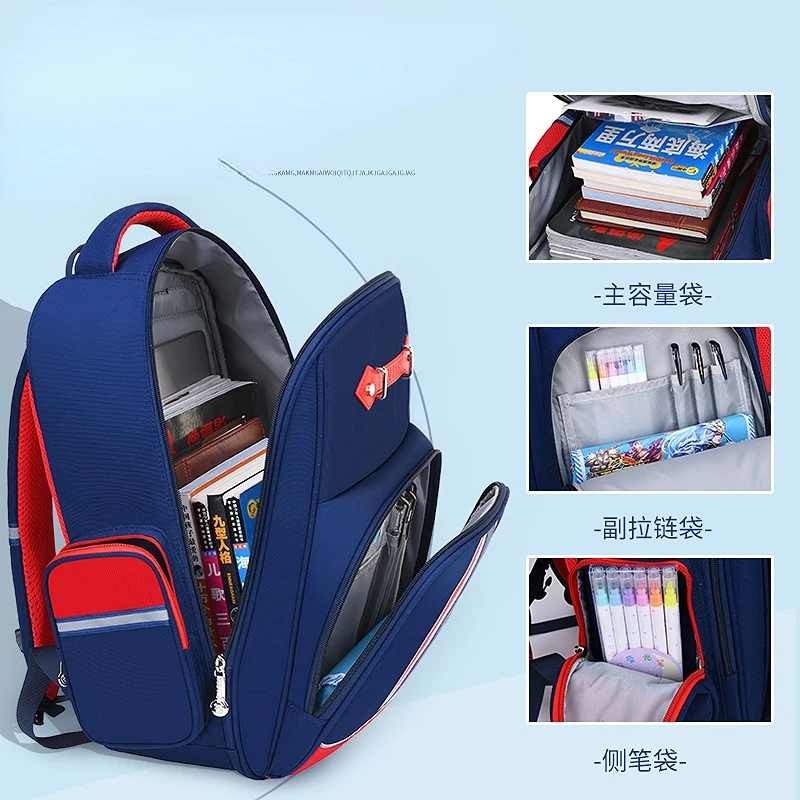 2022 Waterproof Children School bags for Boys Girls Kids book bag Schoolbag Orthopedic Primary School backpack mochilas infantil