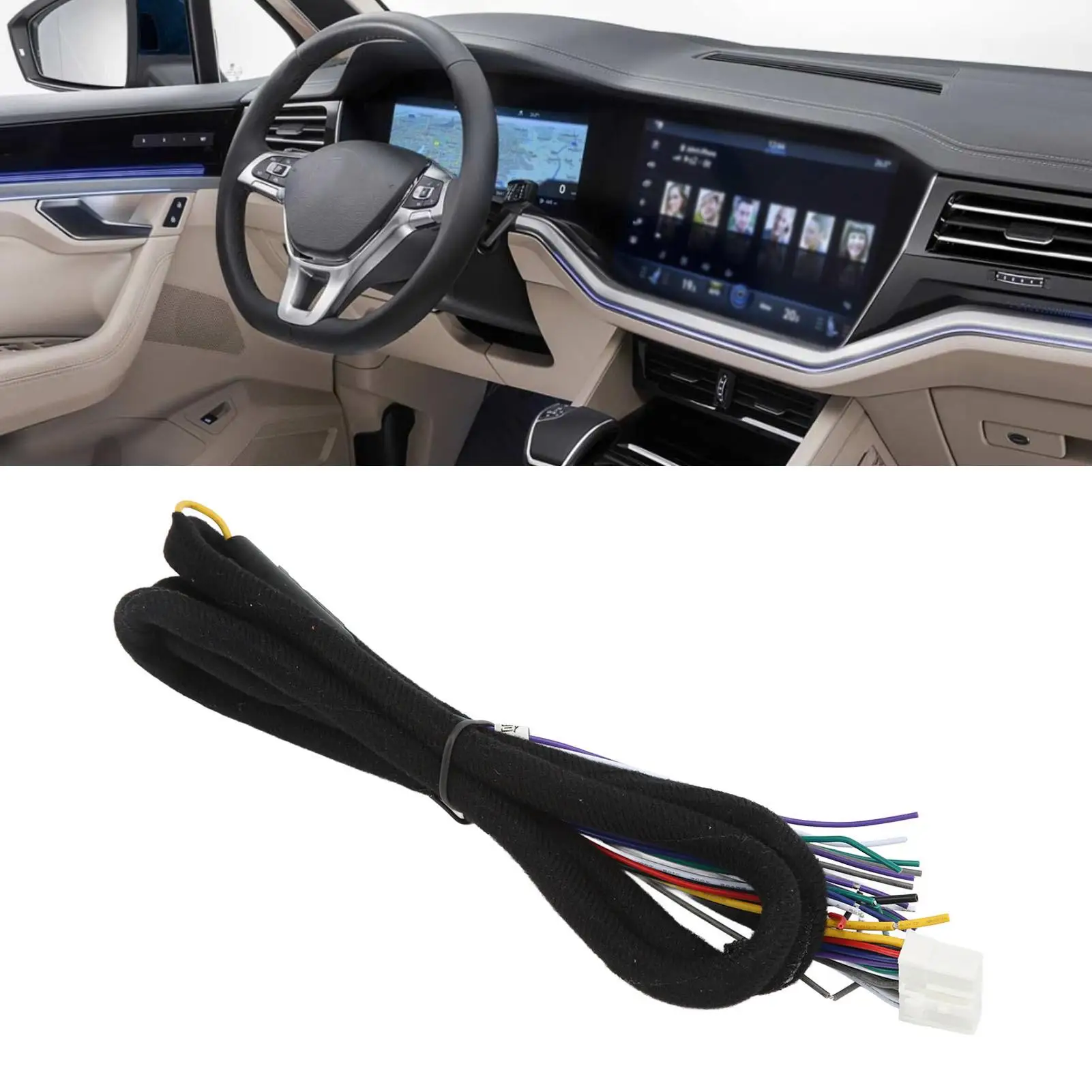 Разъем для радиоусилителя Plug and Play 12 В 15 А жгут проводов усилителя HIFI стабильная